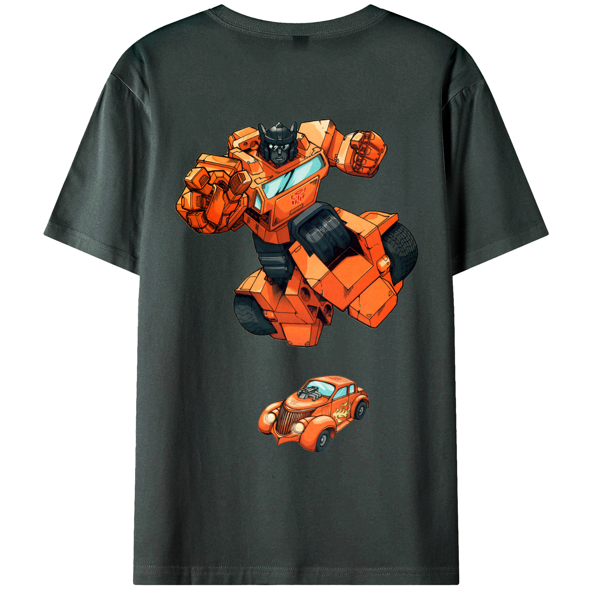 （画像用）  綿100％ メンズ半袖Tシャツ（バックプリント） 通気性